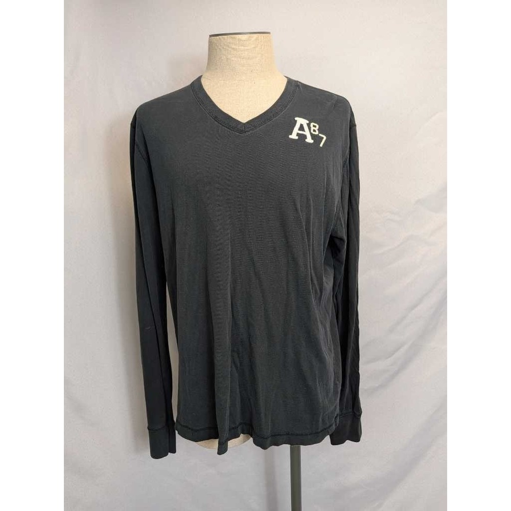Aeropostale A87 Long Sleeve V Neck Shirt XXLT Men Casual Cotton